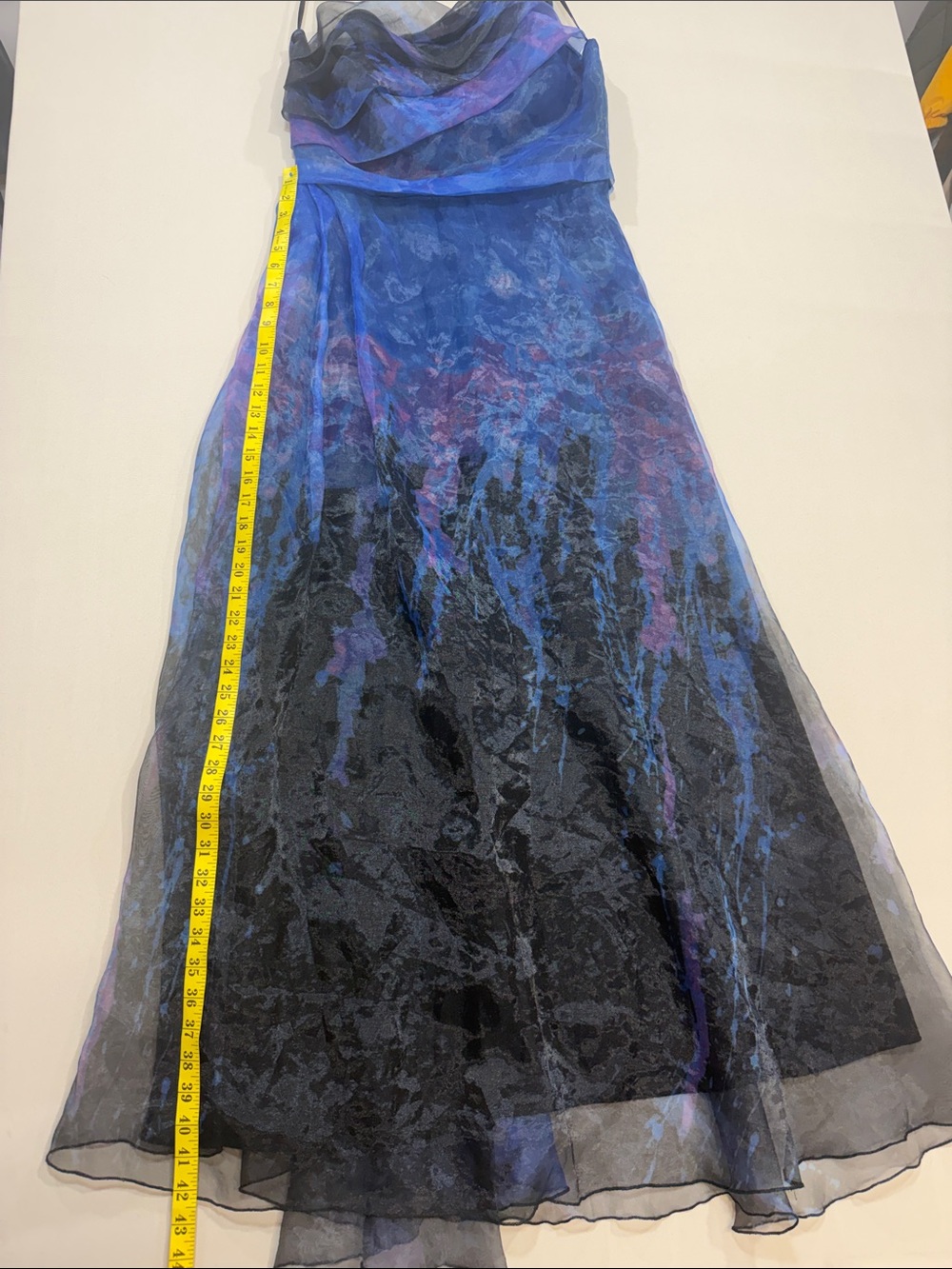 Rene Ruiz Collection Blue
Organza Gown Maxi Dress One
Shoulder Size 10 - Picture 14 of 14